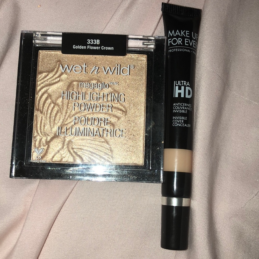 Makeup forever Concealer and highlighter